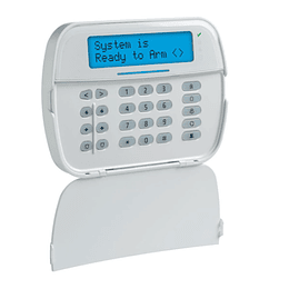 Teclado Cableado LCD Alfanumérico de 32 caracteres admite 128 zonas compatible con NEO