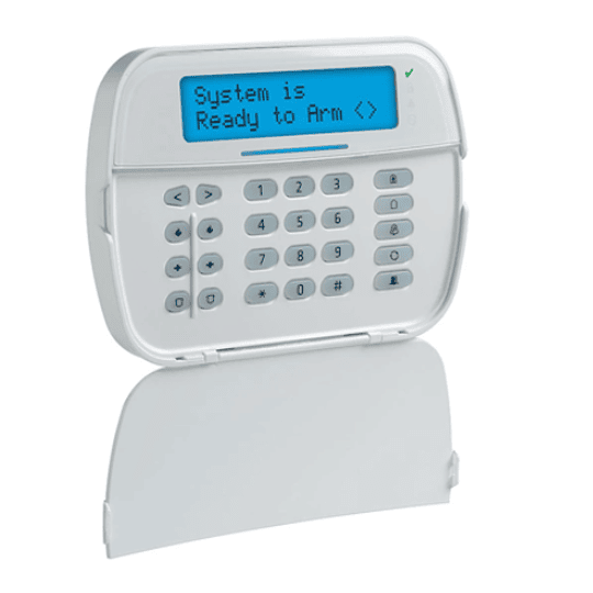 Teclado Cableado LCD Alfanumérico de 32 caracteres admite 128 zonas compatible con NEO