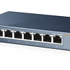 Switch para sobremesa con 8 puertos a 10/100/1000 Mbps