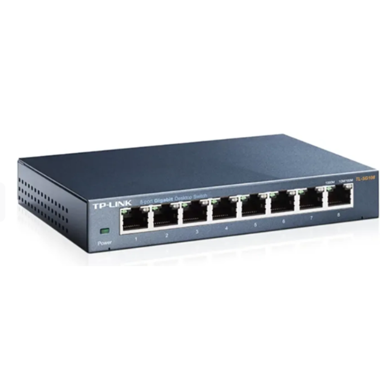 Switch para sobremesa con 8 puertos a 10/100/1000 Mbps 3