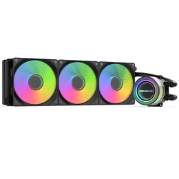 Ventilador CPU Water Cooler CZ-360B-BK ARGB 360 - Esgaming