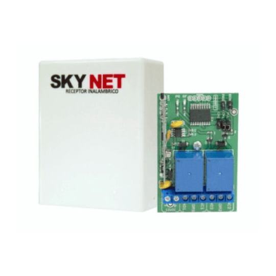 Receptor inalámbrico de 2 canales Hagroy soporta hasta 62 controles remoto 