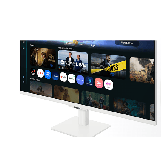 Monitor Samsung de 27“, USB, HDMI, White