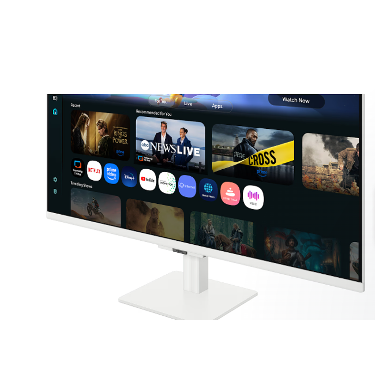 Monitor Samsung de 27“, USB, HDMI, White 4