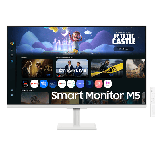 Monitor Samsung de 27“, USB, HDMI, White