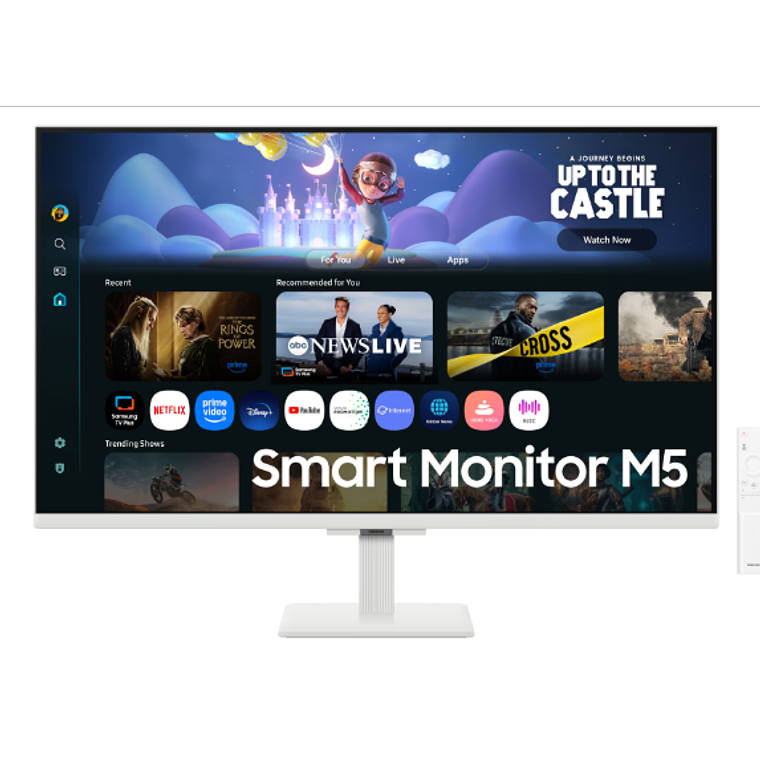 Monitor Samsung de 27“, USB, HDMI, White 5