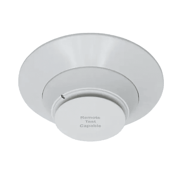 Sensor de Humo Foto Eléctrico de bajo perfil blanco (Incluye Base) - Honeywell