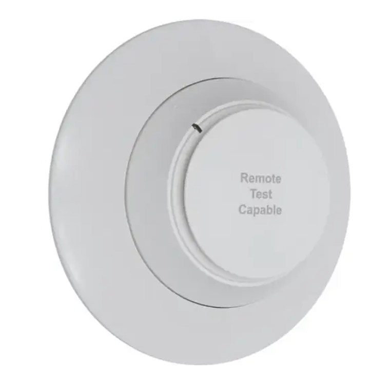 Sensor de Humo Foto Eléctrico de bajo perfil blanco (Incluye Base) - Honeywell 2