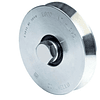  Rueda para canal V de 70mm de 1 rodamiento soporta 190 Kg