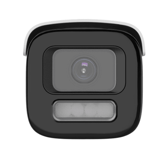 Cámara de red tipo bala varifocal motorizada ColorVu de 6 MP con luz híbrida inteligente - Hikvision 