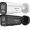Cámara de red tipo bala varifocal motorizada ColorVu de 6 MP con luz híbrida inteligente - Hikvision 