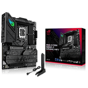 Placa Madre ASUS ROG STRIX B860-F Gaming WiFi (LGA1851, DDR5 9066MHz, M.2 x4, ATX)