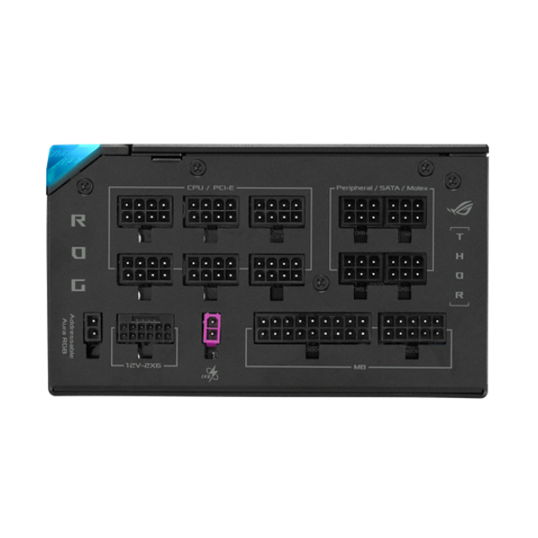 Fuente de Poder Asus Rog Thor 1200W Platinum III, Pantalla Oled 7