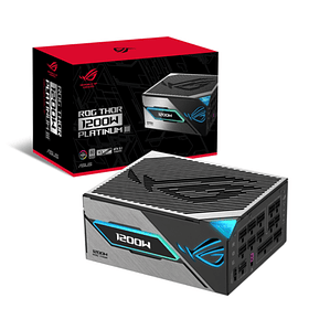 Fuente de Poder Asus Rog Thor 1200W Platinum III, Pantalla Oled