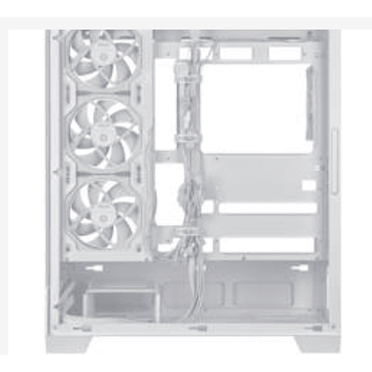 Gabinete Gamer ASUS A31 Plus, Mid Tower, Vidrio Templado, Incluye 4 Ventiladores ARGB, Blanco