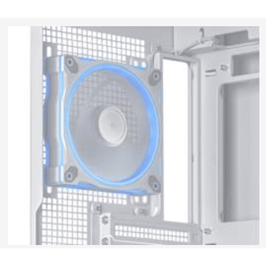 Gabinete Gamer ASUS A31 Plus, Mid Tower, Vidrio Templado, Incluye 4 Ventiladores ARGB, Blanco