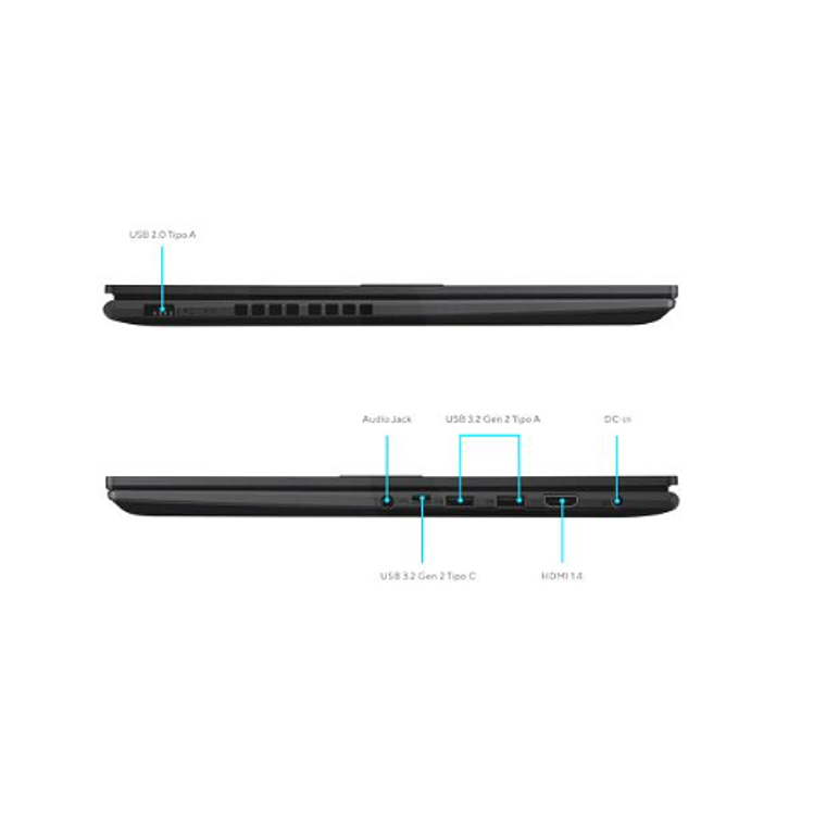 Notebook Asus VivoBook X1606VA-MB205W de 16“ (Intel i9 13900H, 16GB Ram, 512GB SSD, Win11 Home) 6