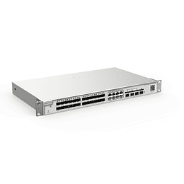 Switch de capa 3 con 24 puertos SFP 1Gbps, 8 puertos GigaEthernet, 4 SPF+ h