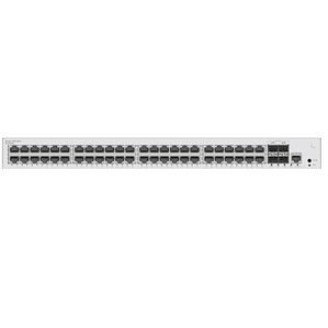 Switch Huawei eKit 48 puertos PoE+ 10/100/1000Base-T 4 Puertos 10 GE SFP+ capacidad de conmutación de 176 Gbit/s 