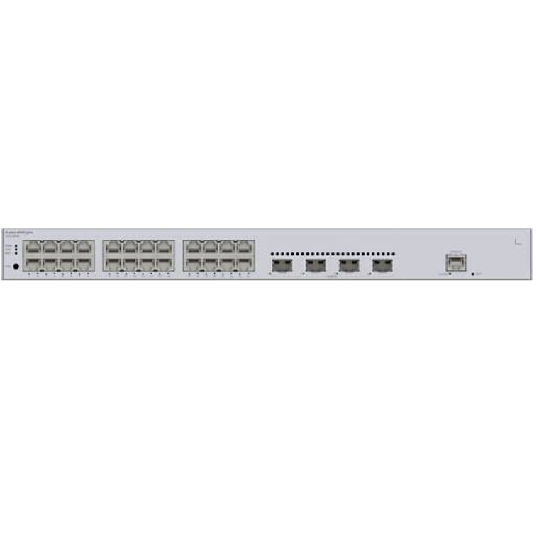 Switch Huawei eKit 24 puertos 10/100/1000Base-T 4 Puertos 10 GE SFP+ capacidad de conmutación de 128 Gbit/s  2