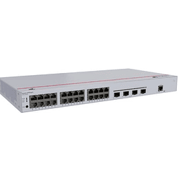 Switch Huawei eKit 24 puertos 10/100/1000Base-T 4 Puertos 10 GE SFP+ capacidad de conmutación de 128 Gbit/s 