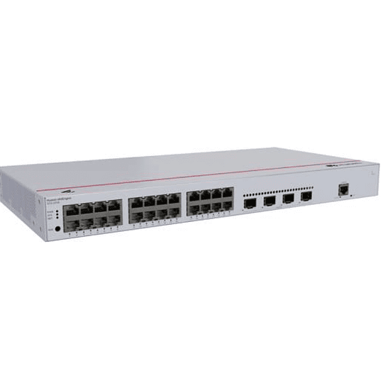 Switch Huawei eKit 24 puertos 10/100/1000Base-T 4 Puertos 10 GE SFP+ capacidad de conmutación de 128 Gbit/s 