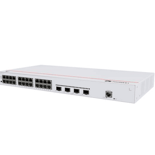 Switch Huawei eKit 24 puertos 10/100/1000Base-T 4 Puertos 10 GE SFP+ capacidad de conmutación de 128 Gbit/s 