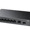 Switch Gigabit de sobremesa de 10 puertos con 8 puertos PoE+ 1 SPFP