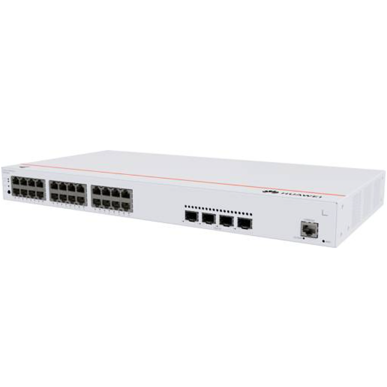 Switch 24 Puertos Huawei S220-24P4X (24*10/100/1000BASE-T ports(400W PoE+), 4*10GE SFP+ ports) 2