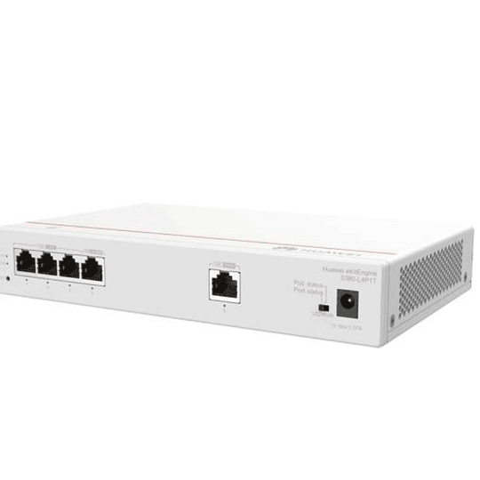 Switch 4 puertos administrado Huawei eKitEngine S380-L4P1T 1 x 10/100/1000