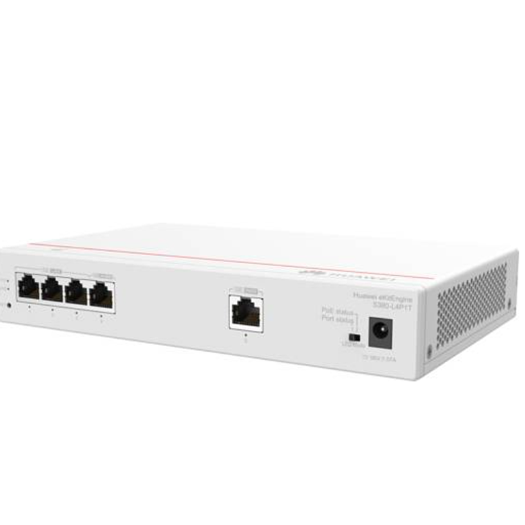 Switch 4 puertos administrado Huawei eKitEngine S380-L4P1T 1 x 10/100/1000 2