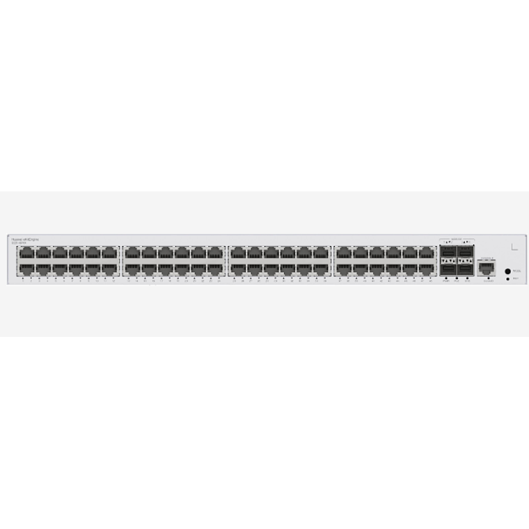 Switch 48 Puertos Huawei S220-48P4X (48*10/100/1000BASE-T ports(380W PoE+), 4*10GE SFP+ ports) 1