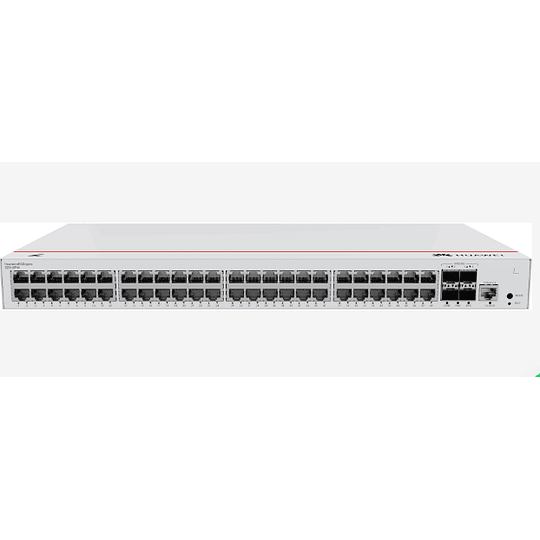 Switch 48 Puertos Huawei S220-48P4X (48*10/100/1000BASE-T ports(380W PoE+), 4*10GE SFP+ ports)
