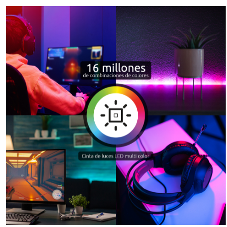 Cinta Led inteligente, WiFi RGBIC 5m - Nexxt Solutions Connectivity  2