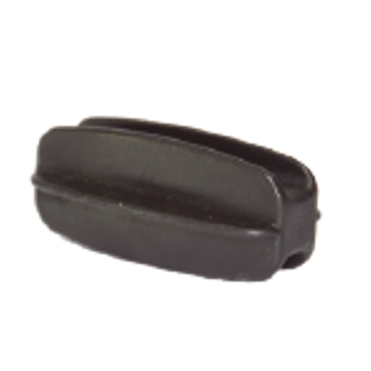 Aislador de Paso tipo Nuez Negro, 15,000V, 60kg, Polietileno Alta Densidad, 50 unidades 2