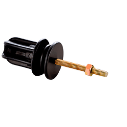 Aislador tensor templador. Incl. Perno con tuerca - HAGROY - bolsa 50 unidades