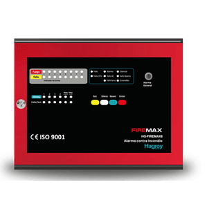 Panel convencional de Incendio serie FireMax, 16 zonas supervisadas 4 salidas NAC certificado
