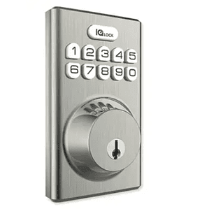 Cerradura Inteligente Qolsys IQ LOCK-PGK-SN - PowerG, Negro Mate