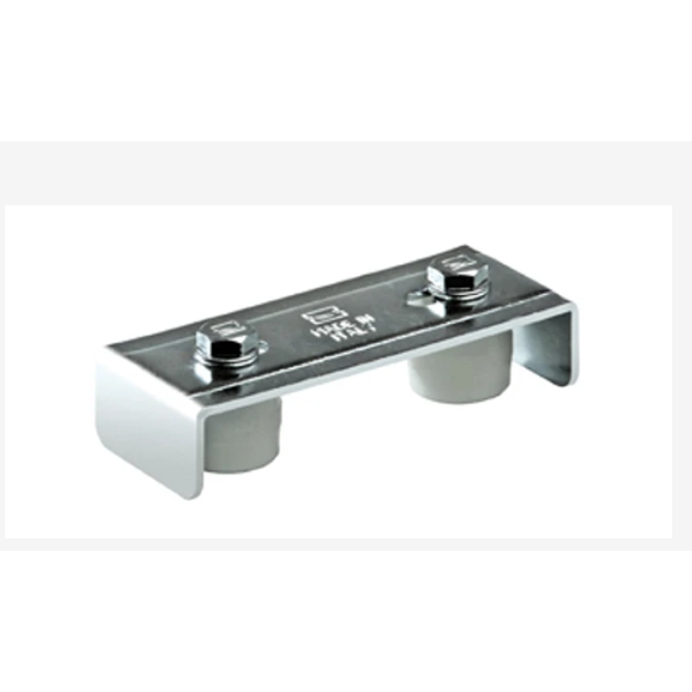 Placa de doble regulación para puertas de 2 columnas. 1