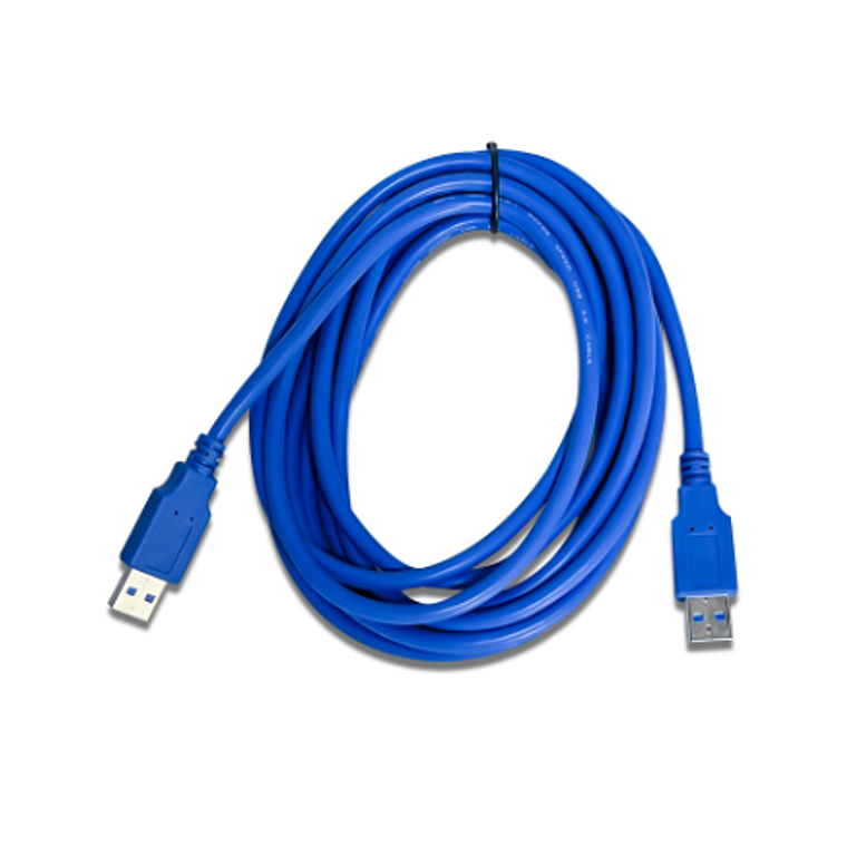 Cable USB 3.0 macho a macho USB 3.0 color azul 3 mts 2