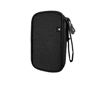 Estuche de Accesorios, doble compartimiento, resistente al agua, negro - Xtech XTB-060