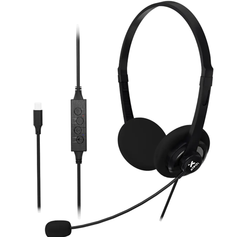 Audífonos USB-C con microfono - Xtech - XTH-245  1