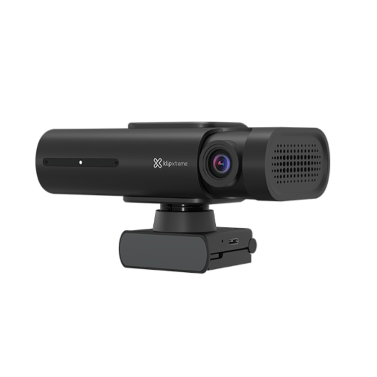 WebCam -Klip Xtreme KWC-950 (4K Ultra HD, Seguimiento IA, 2 Micrófonos, USB-C, Negro) 2