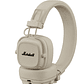 Auriculares inalámbricos Bluetooth Marshall Major V supraaurales (Crema) - Miniatura 1