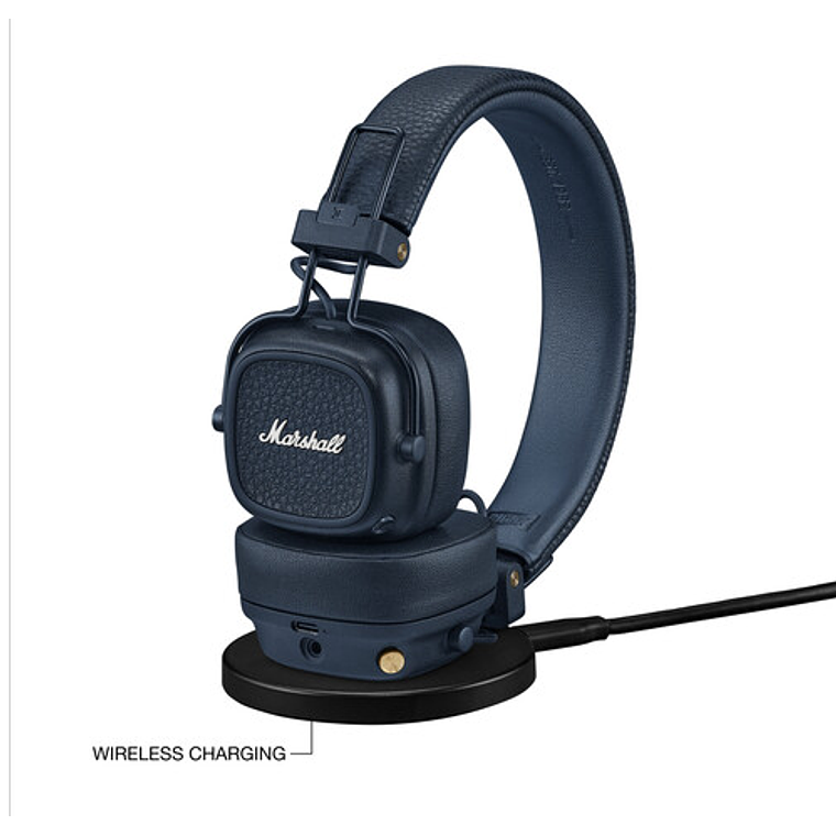 Audifono On Ear Wireless Major V Marshall azul medianoche 5