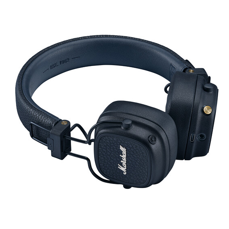 Audifono On Ear Wireless Major V Marshall azul medianoche 2