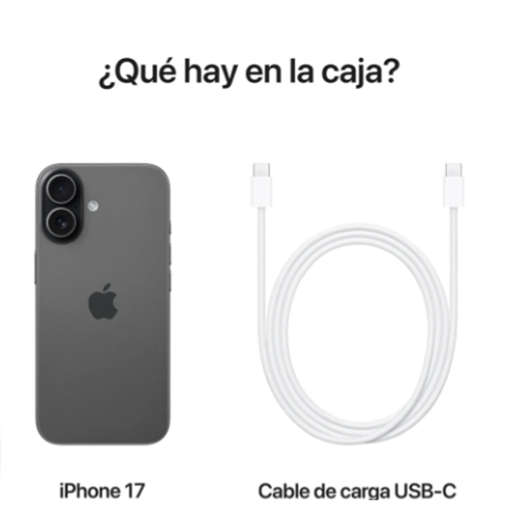 Apple iPhone 17 512GB negro 5