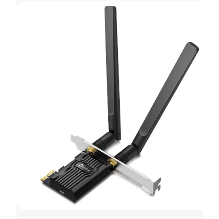 Adaptador de Red Bluetooth TP-Link Archer TX20E, AX1800 Wi-Fi 6 Bluetooth 5.2 PCIe, 2 Antenas 1