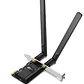 Adaptador de Red Bluetooth TP-Link Archer TX20E, AX1800 Wi-Fi 6 Bluetooth 5.2 PCIe, 2 Antenas - Miniatura 1