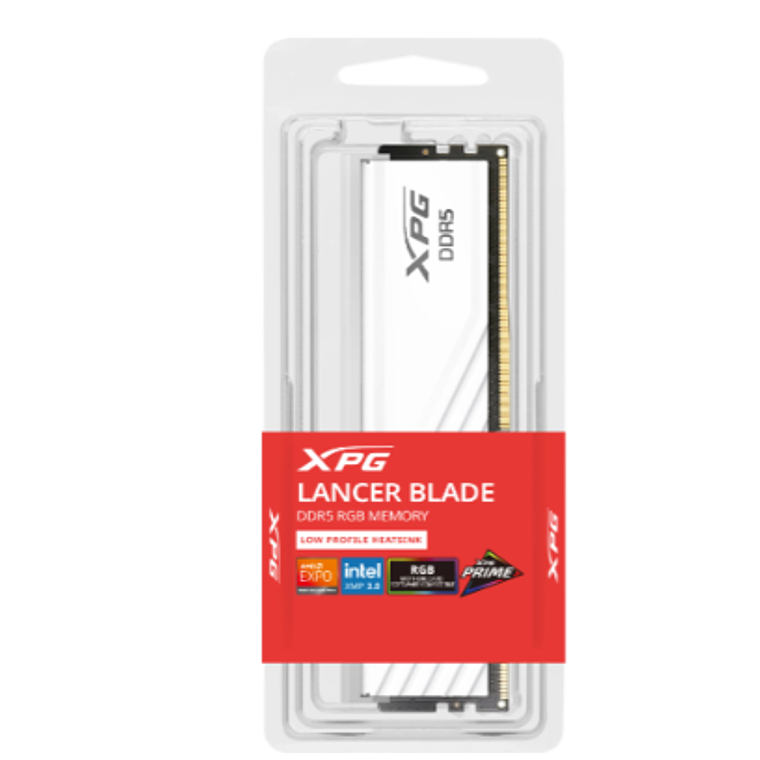 Memoria Ram A-Data XPG Lancer Blade RGB DDR5, 5600 MHz, 8GB - Blanco 4